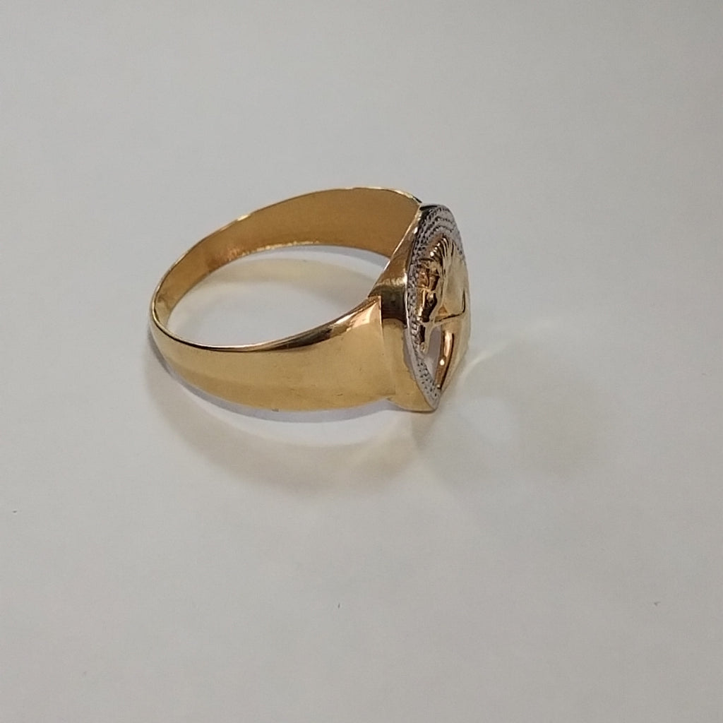 ANILLOS CABALLERO ORO 14K 1.6 (NUEVO)