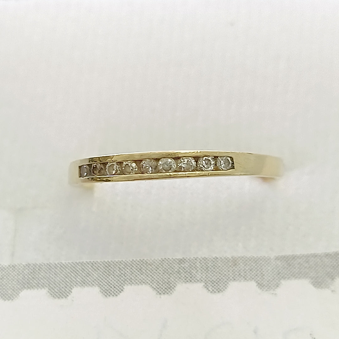 ANILLO ORO 10 K 1,60 GRMS (SEMINUEVO)