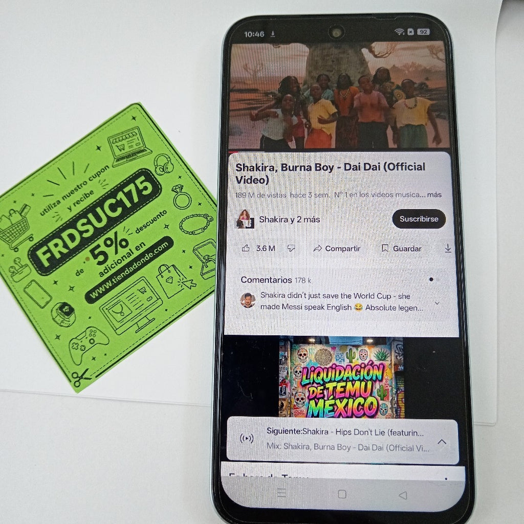 CELULAR OPPO A6X CPH2819 (2025) 128 GB 4 GB RAM (SEMINUEVO)