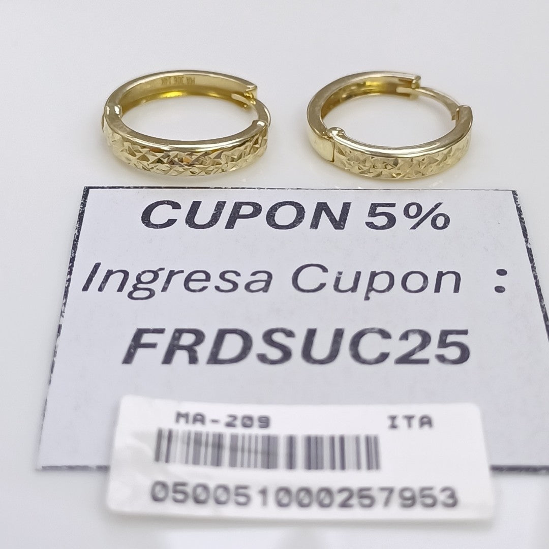 HUGGIES ORO 14K 1.7 (NUEVO)