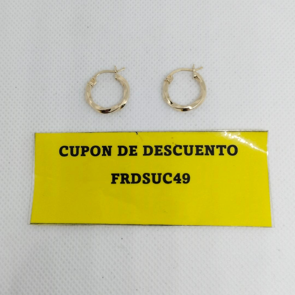 ARRACADAS ORO 14K 1.2 (NUEVO)