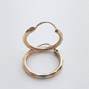 ARRACADAS PAR ORO 18 K 0.8 GRMS (SEMINUEVO)