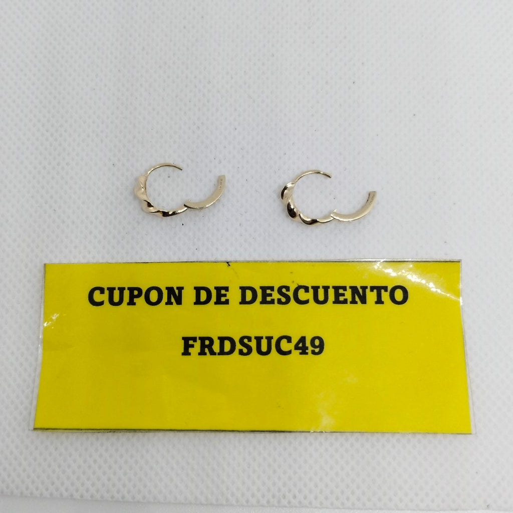 HUGGIES ORO 14K 1.4 (NUEVO)