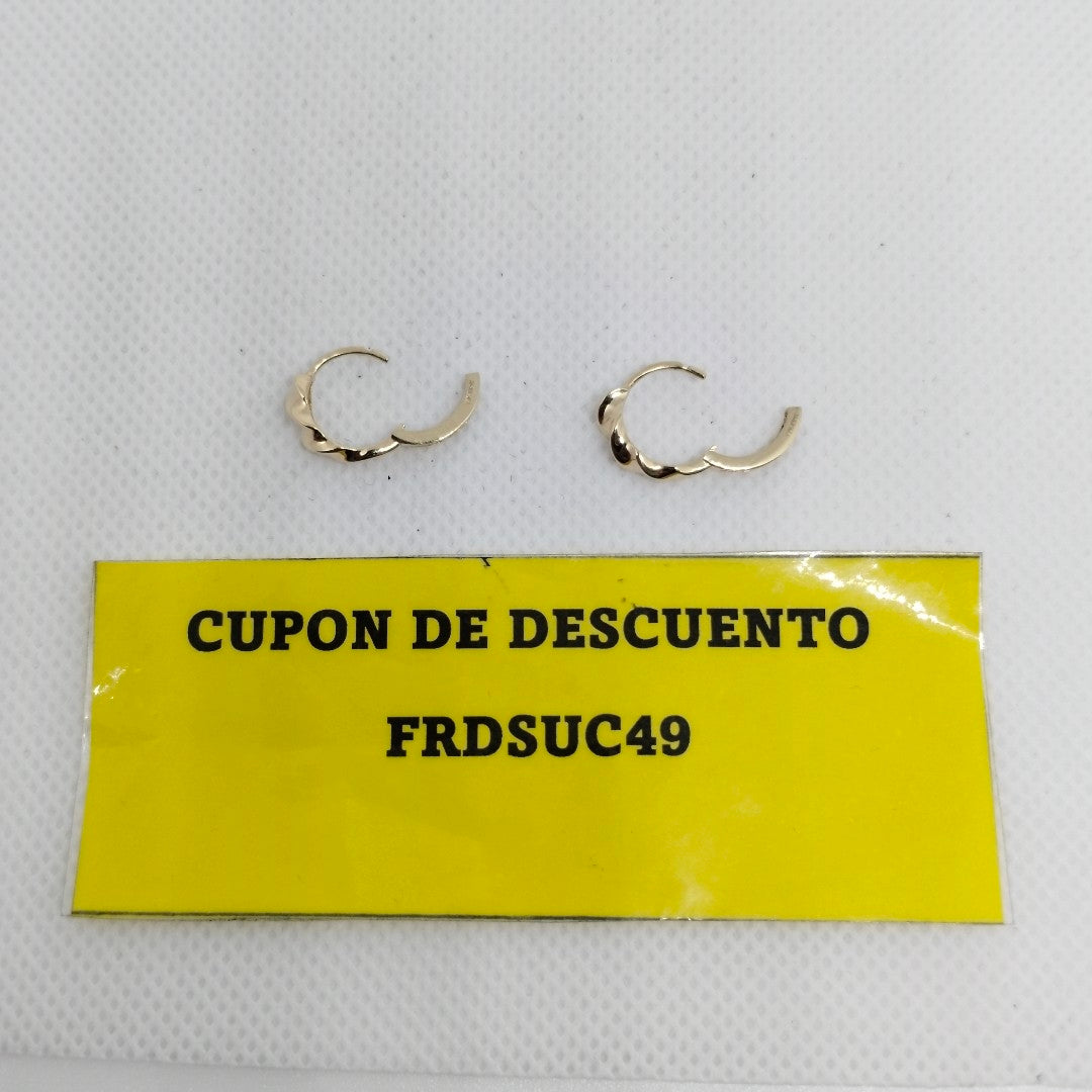 HUGGIES ORO 14K 1.4 (NUEVO)