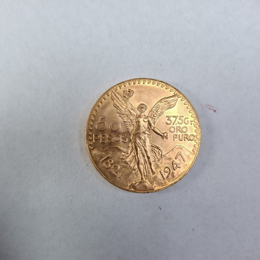 MEDALLA CONMEMORATIVA ORO 21 K 41.9 GRMS (SEMINUEVO)