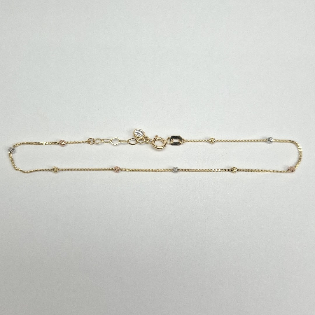 PULSERAS DAMA ORO 14K 1.1 (NUEVO)