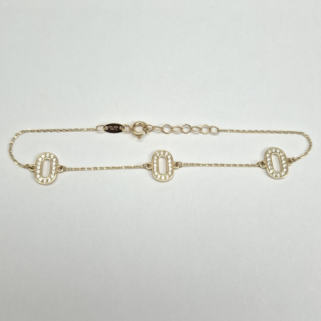 PULSERAS DAMA ORO 14K 1.7 (NUEVO)