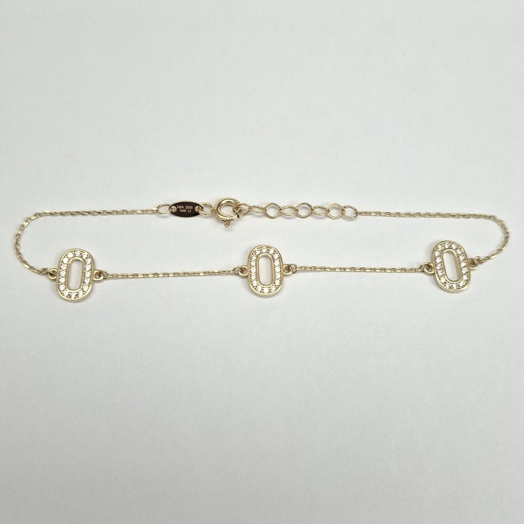 PULSERAS DAMA ORO 14K 1.7 (NUEVO)