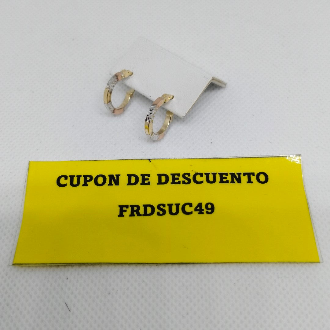 ARRACADAS ORO 14K 1.6 (NUEVO)