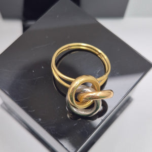 ANILLITO ORO COMBINADO 18 K 6,00 GRMS (SEMINUEVO)