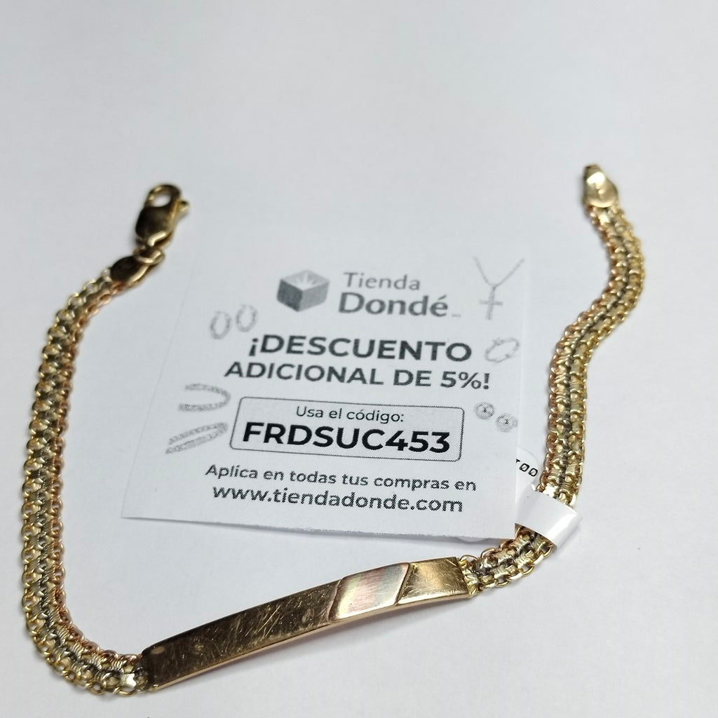 ESCLAVA ORO 14 K 8,40 GRMS (SEMINUEVO)