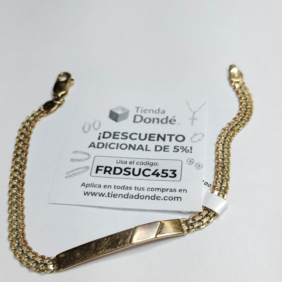 ESCLAVA ORO 14 K 8,40 GRMS (SEMINUEVO)