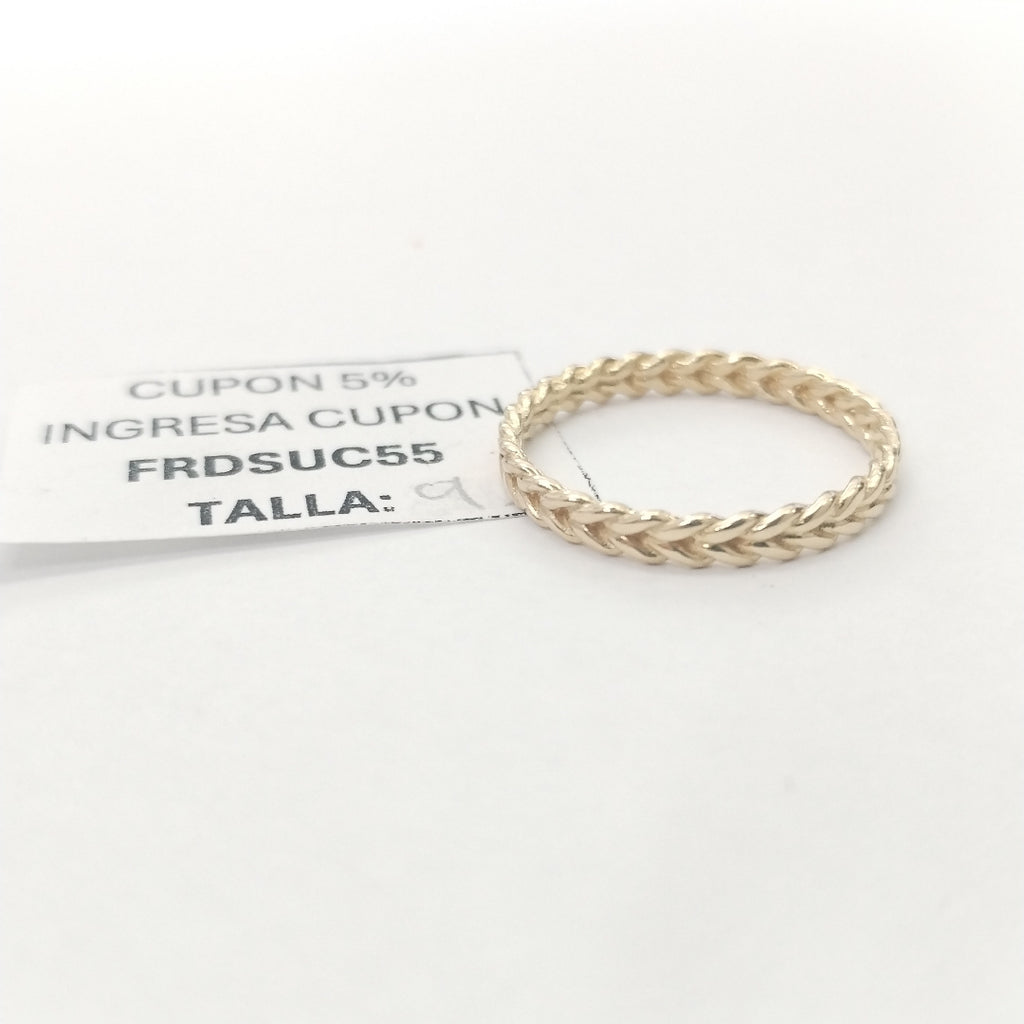 ANILLOS DAMA ORO 14K 2 (NUEVO)