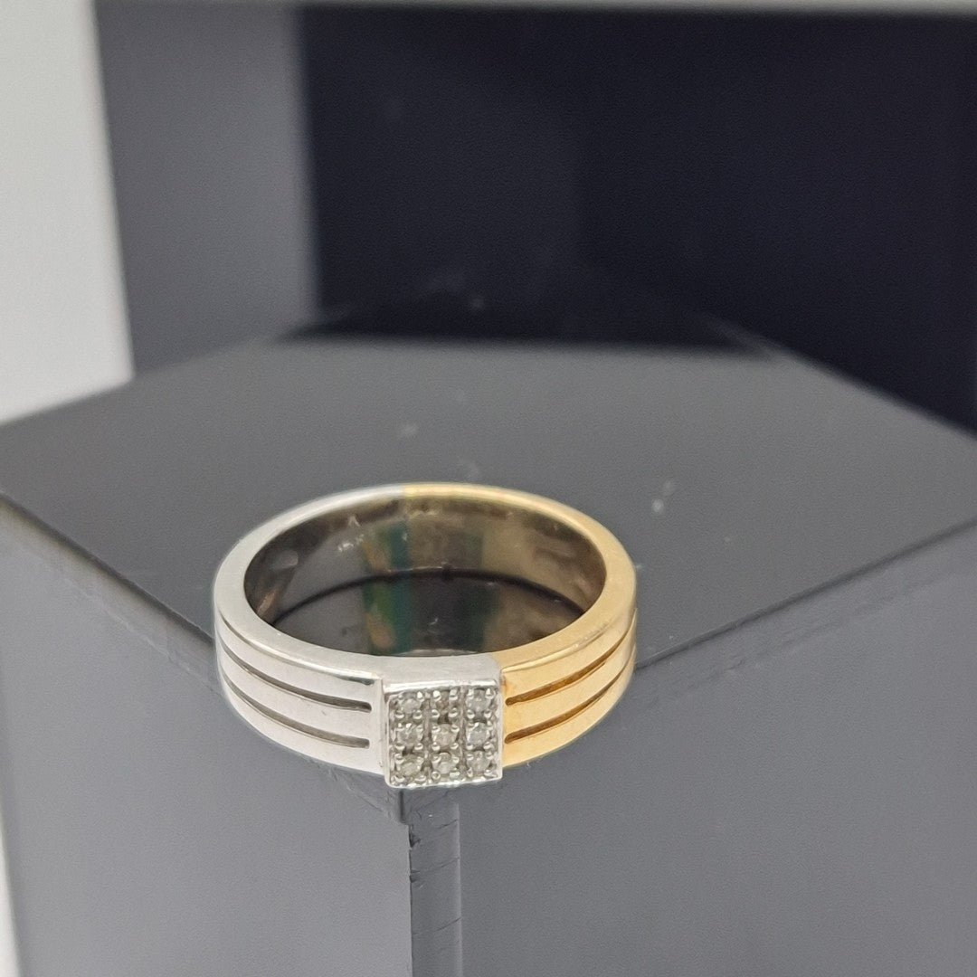 ANILLITO ORO,ORO BLANCO 14 K 4,70 GRMS (SEMINUEVO)