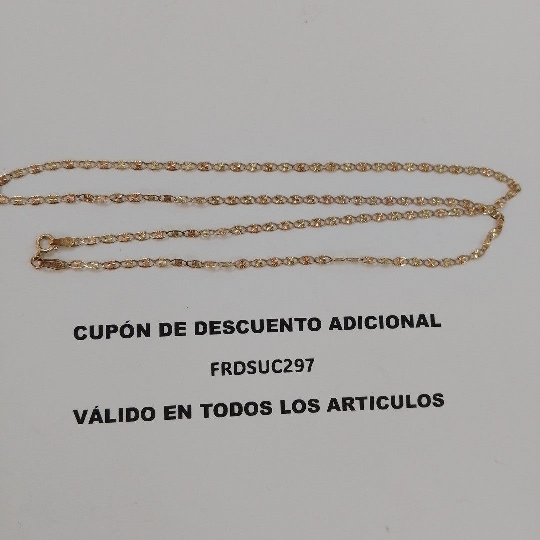 CADENA ORO 10 K 2,80 GRMS (SEMINUEVO)