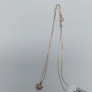 DIJE, GARGANTILLA ORO 14 K 1.6 GRMS (SEMINUEVO)