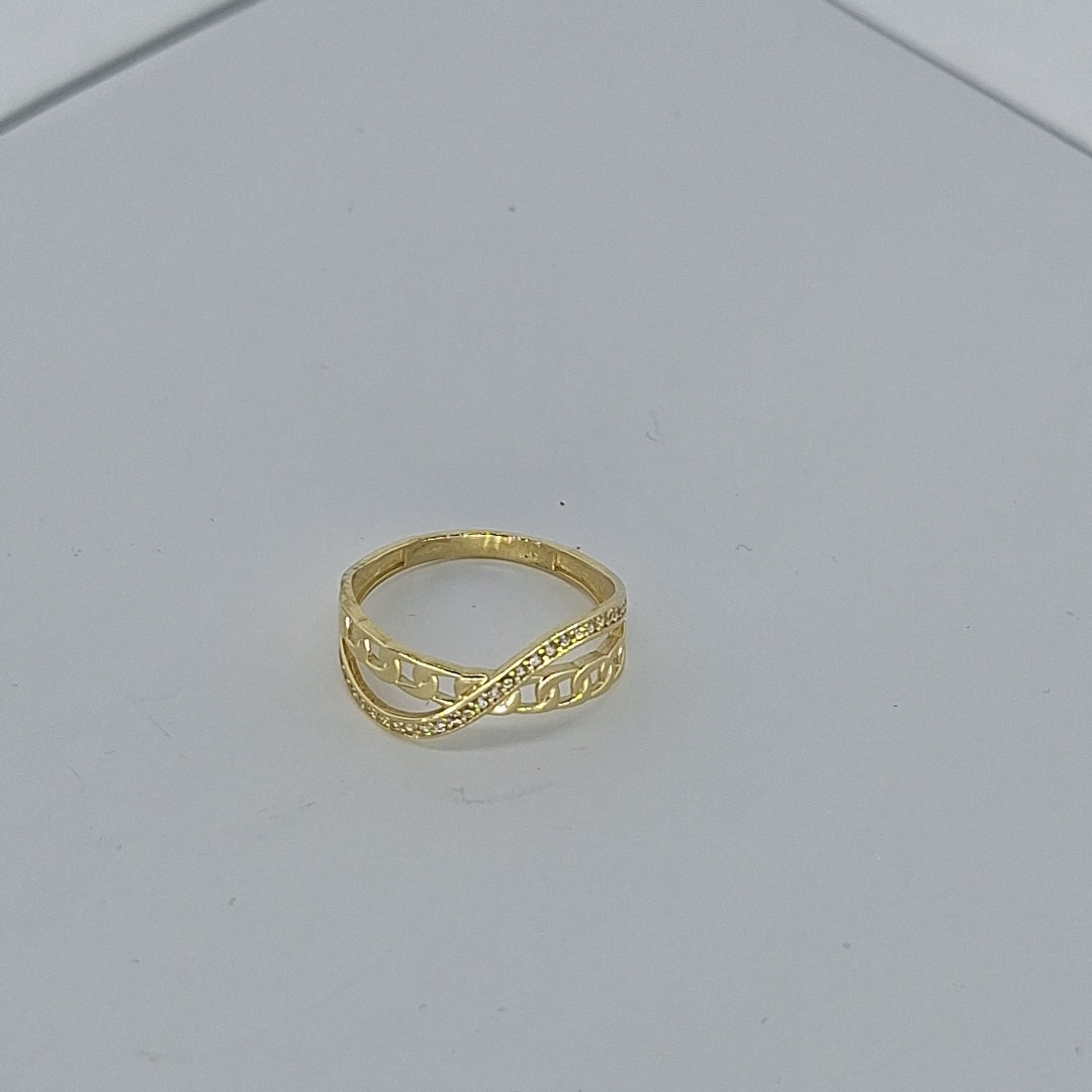 ANILLOS DAMA ORO 14K 2 (NUEVO)