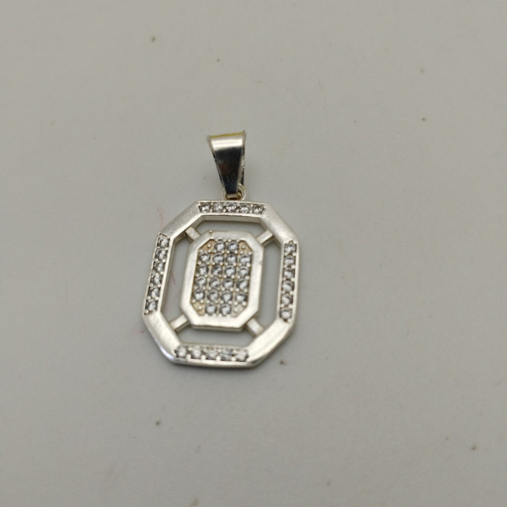 DIJE C/CIRCONIAS PLATA .925 3.4 GR (NUEVO)