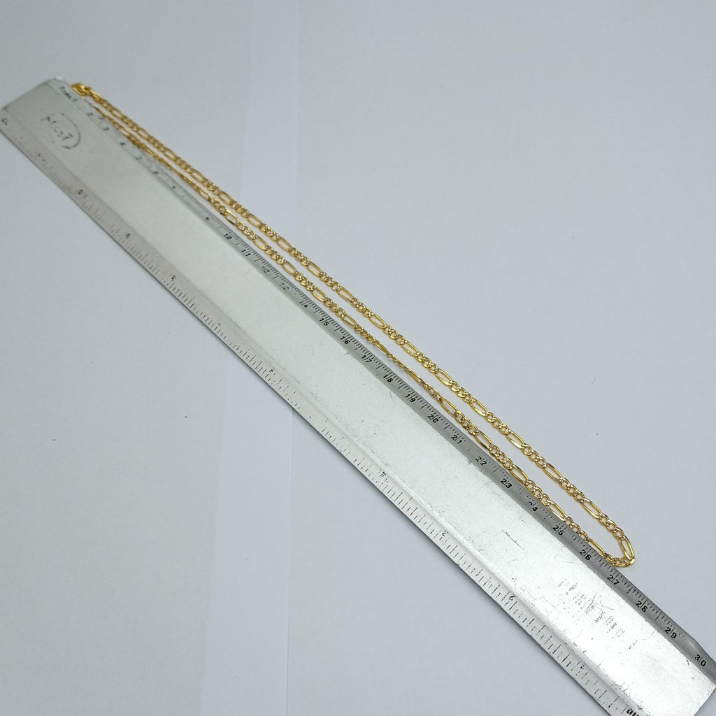 CADENAS 3X1 DIAMANTADA ORO 14K 55 CM 8.5 GR (NUEVO)