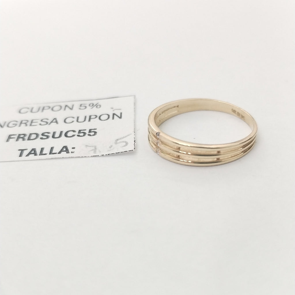 ANILLOS DAMA ORO 14K 1.6 (NUEVO)