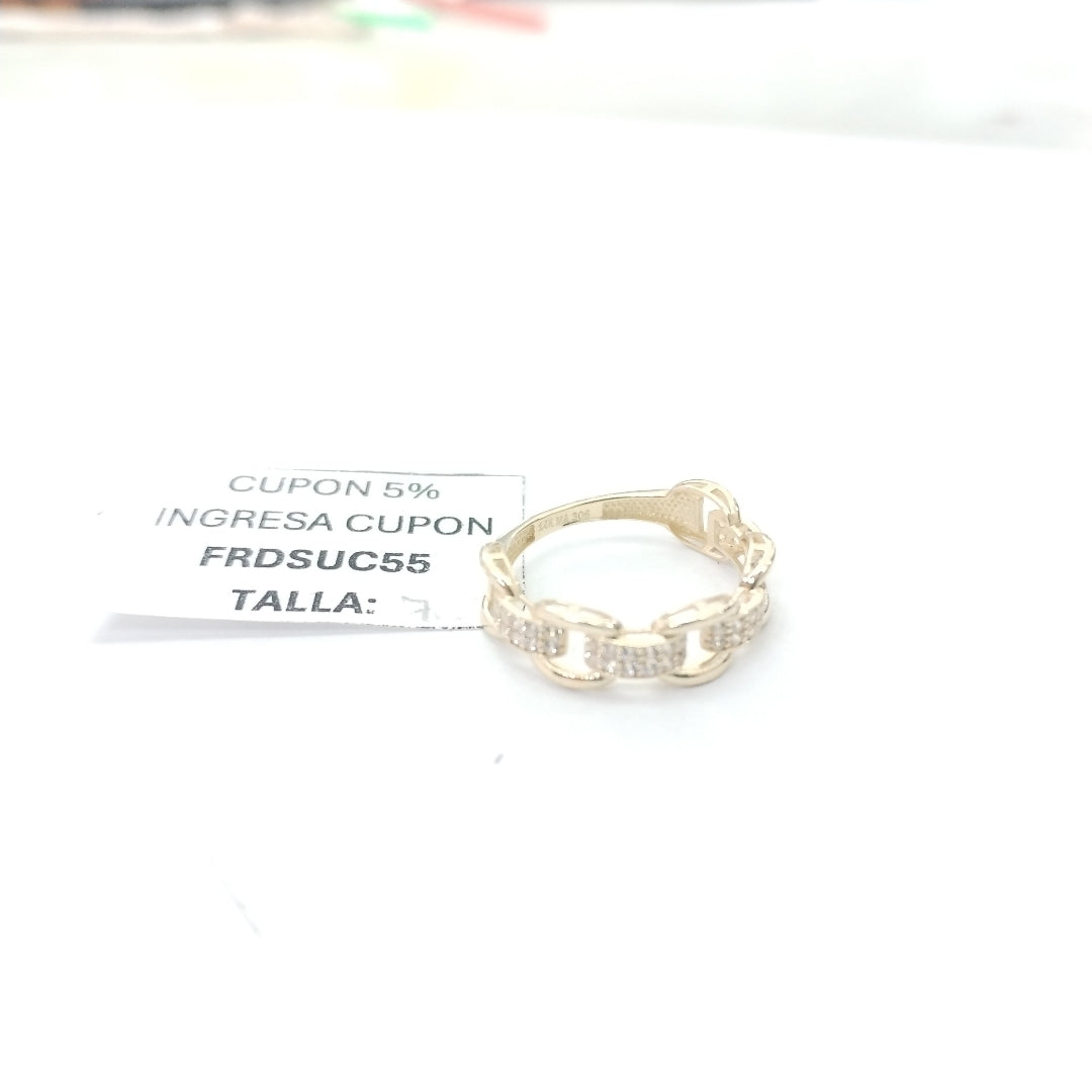 ANILLOS DAMA ORO 14K 2 (NUEVO)