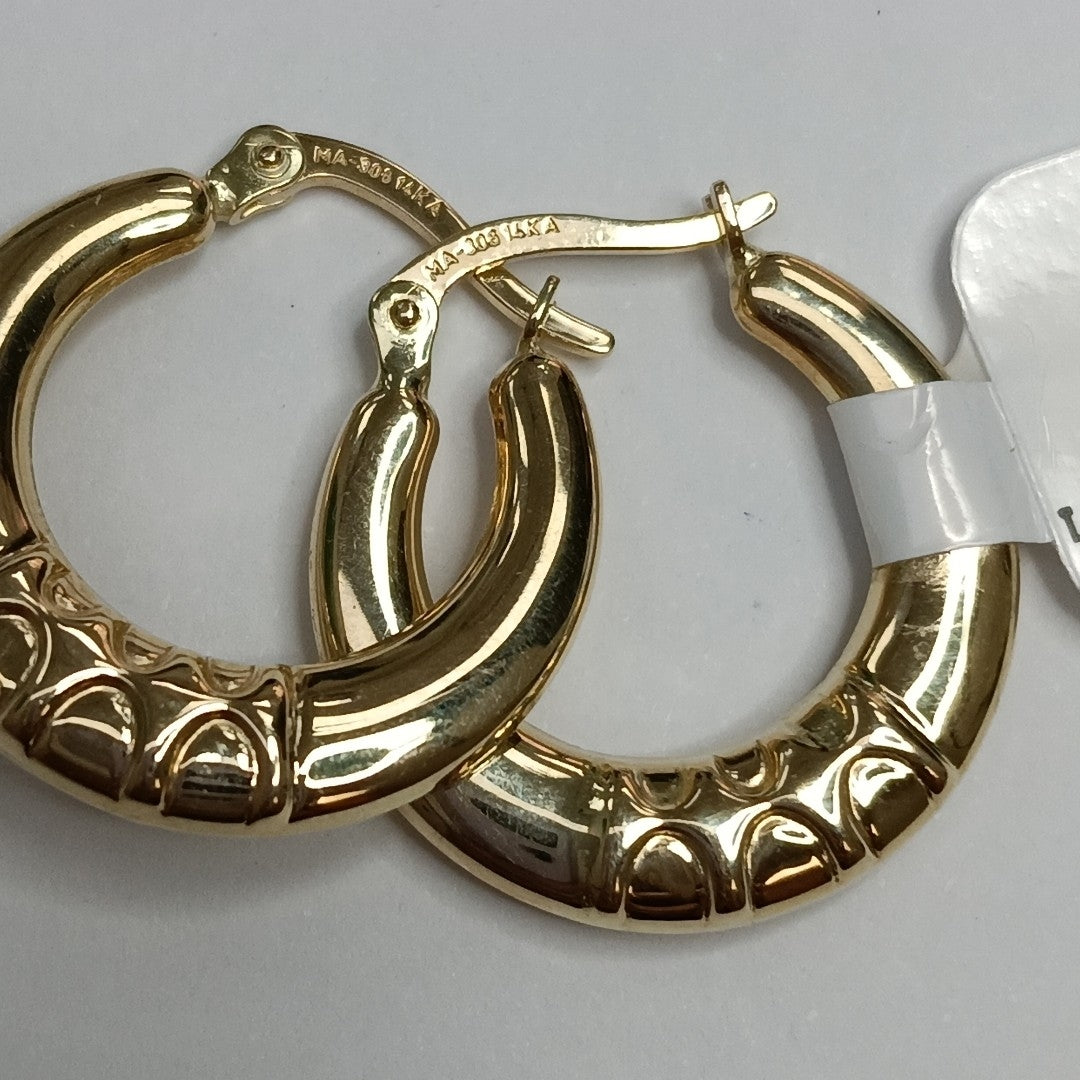 ARRACADAS ORO 14K 2.1 (NUEVO)