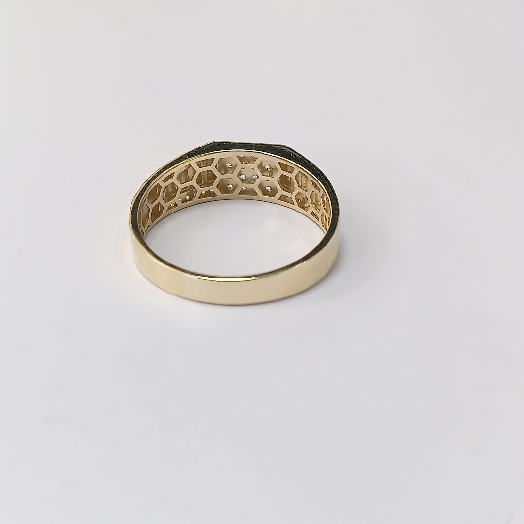 ANILLOS CABALLERO ORO 14K 3.6 (NUEVO)