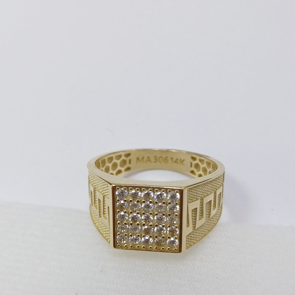 ANILLOS CABALLERO ORO 14K 5.6 (NUEVO)