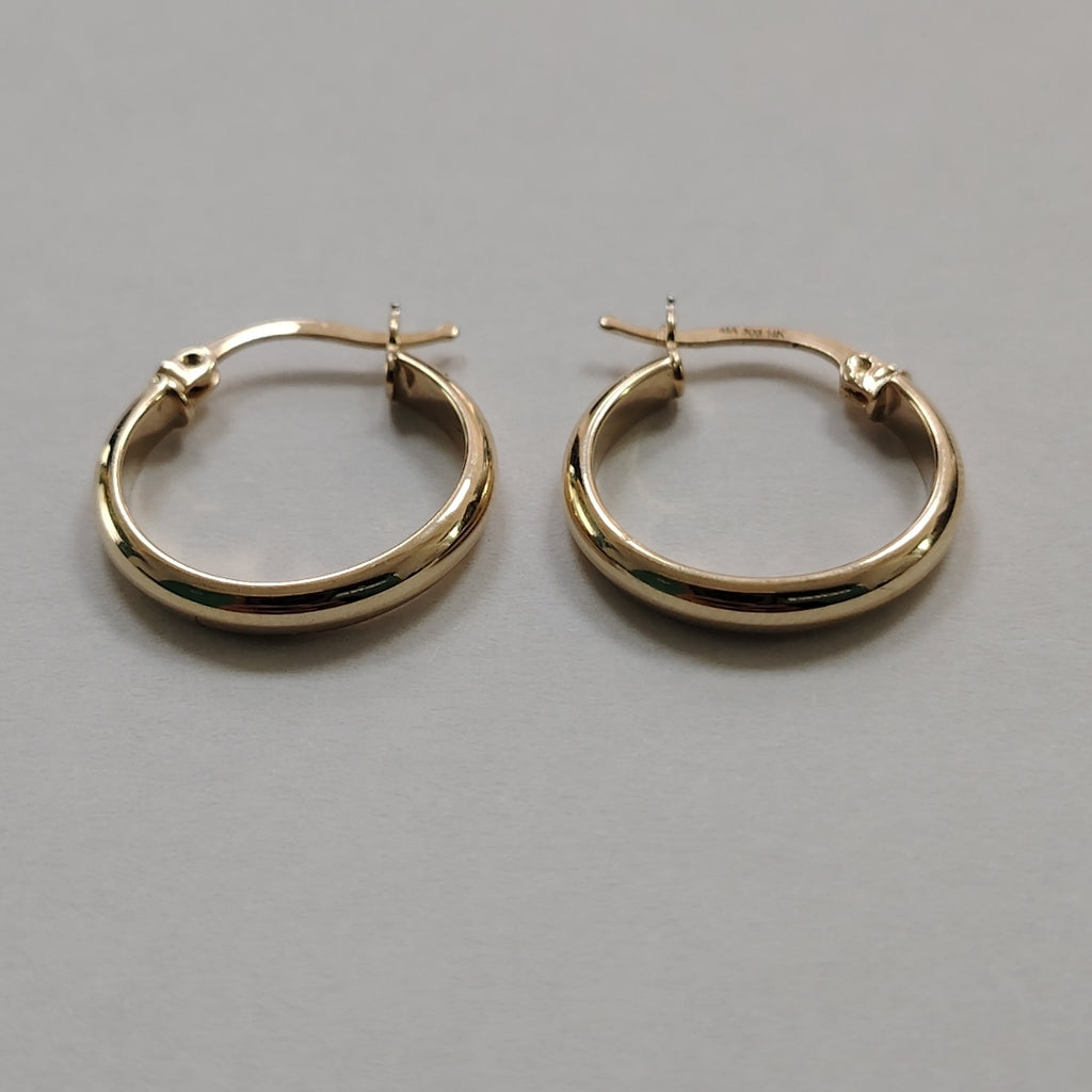 ARRACADAS ORO 14K 1.5 (NUEVO)