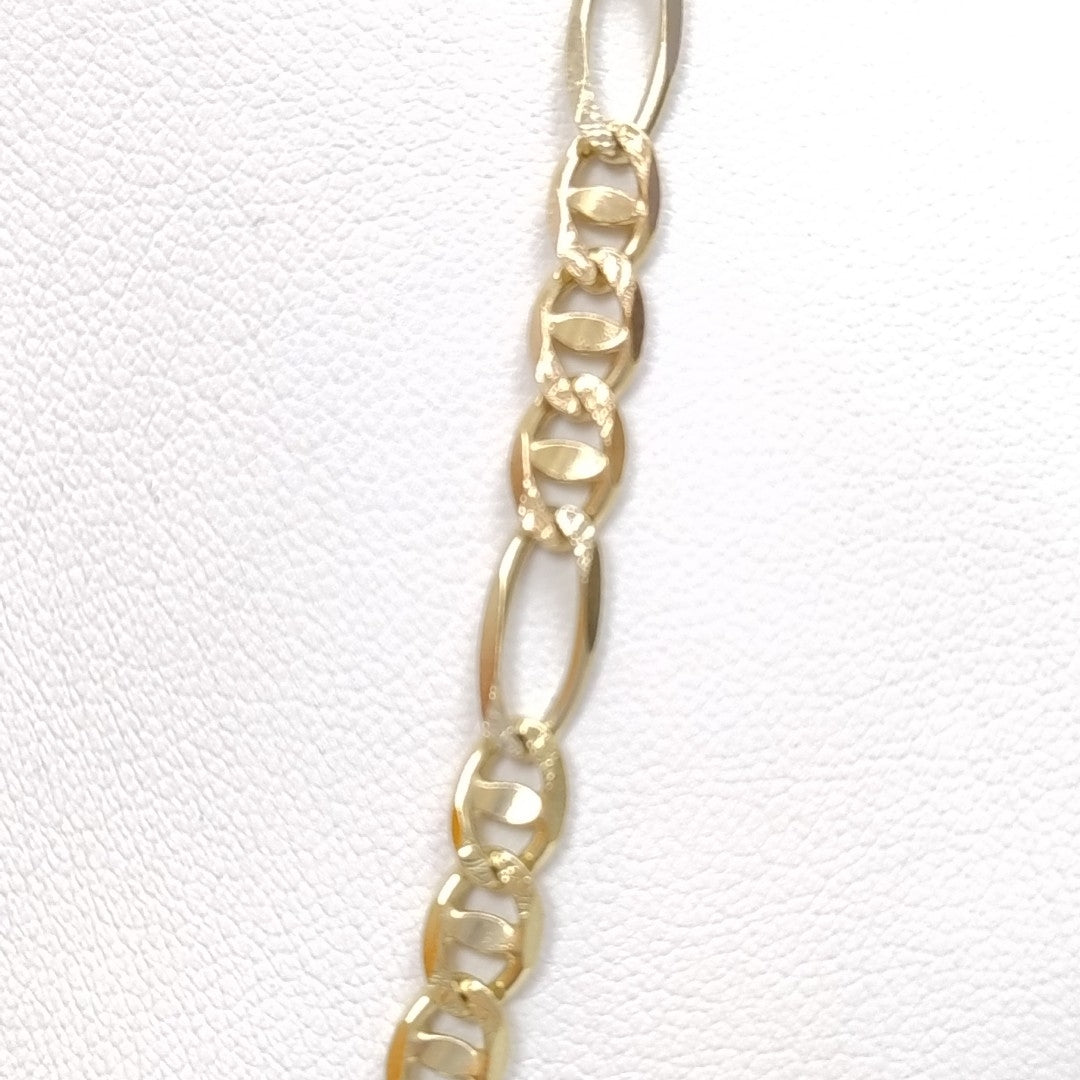 CADENA ORO COMBINADO 14 K 21 GRMS (SEMINUEVO)