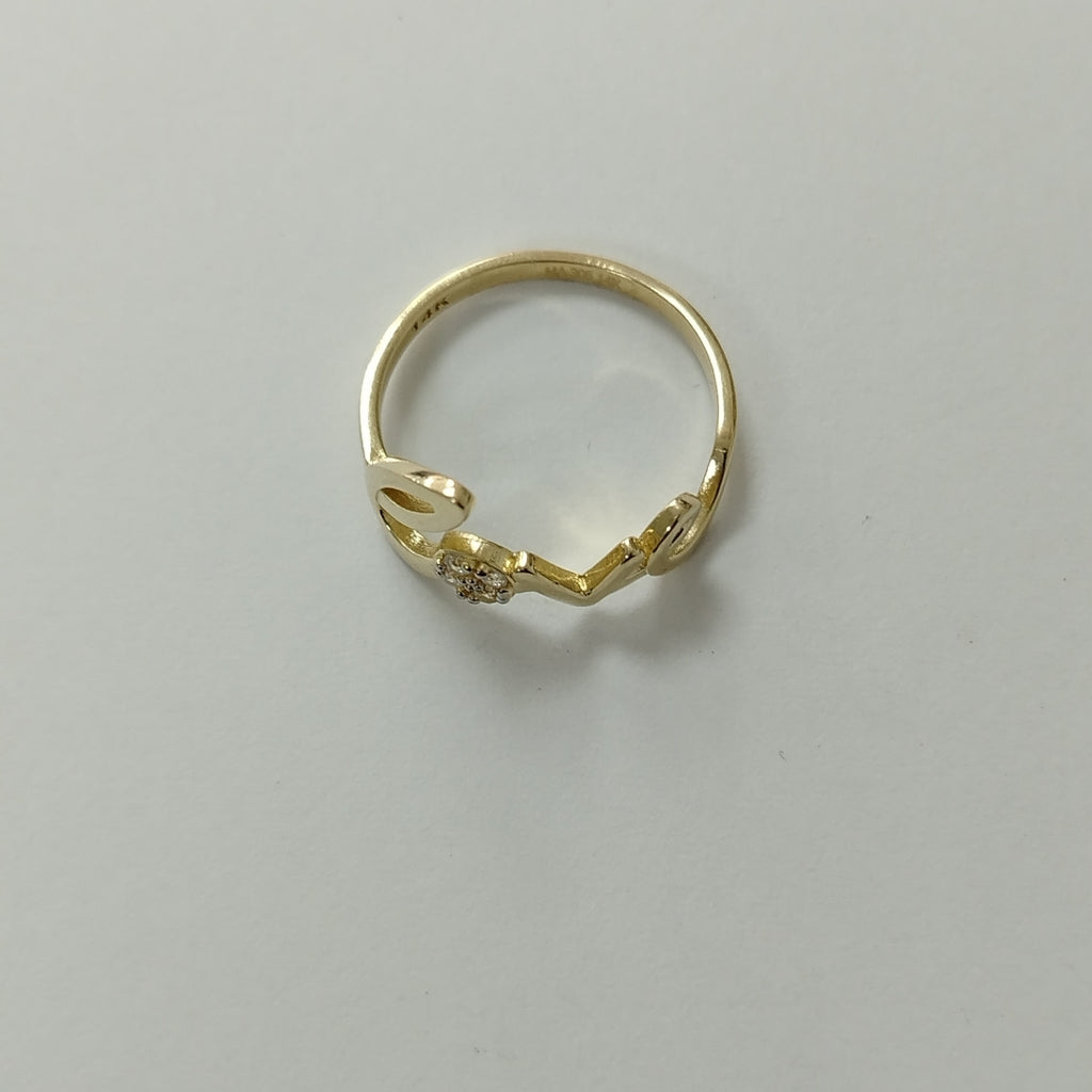 ANILLOS DAMA ORO 14K 2 (NUEVO)