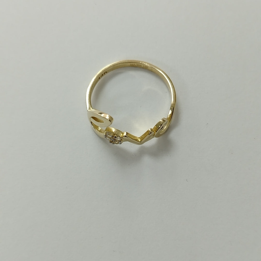 ANILLOS DAMA ORO 14K 2 (NUEVO)
