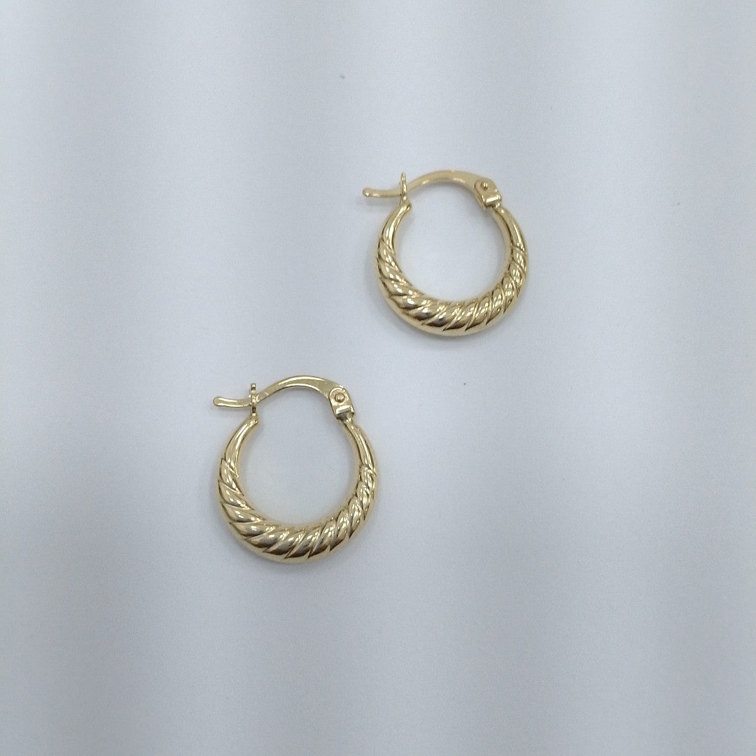 ARRACADAS ORO 14K 1.1 (NUEVO)
