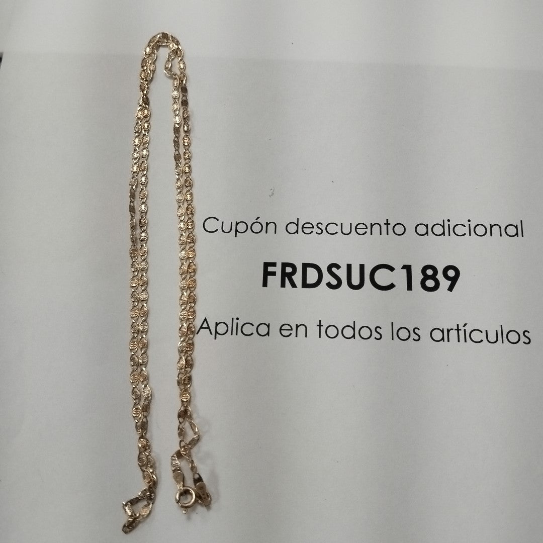 CADENA ORO 14 K 3.1 GRMS (SEMINUEVO)