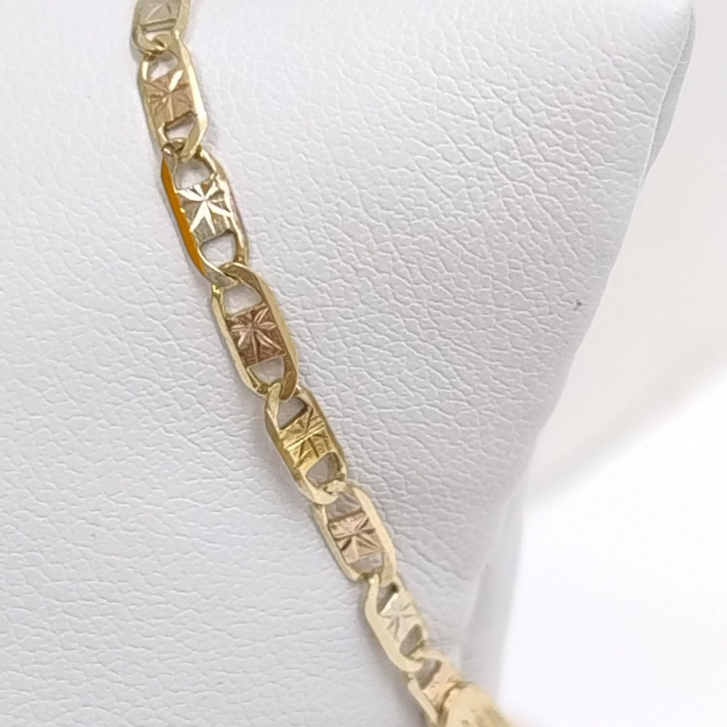 ESCLAVA ORO COMBINADO 14 K 2.7 GRMS (SEMINUEVO)