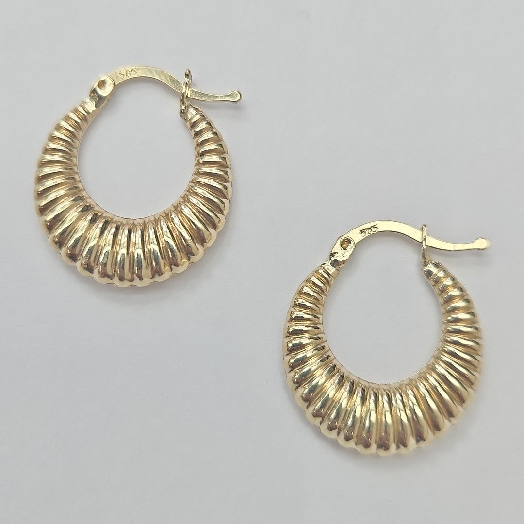 ARRACADAS ORO 14K 1.3 (NUEVO)