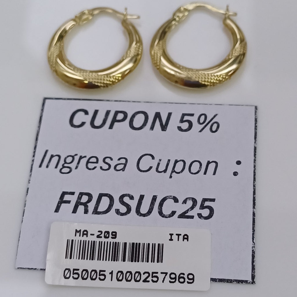 ARRACADAS ORO 14K 1.8 (NUEVO)