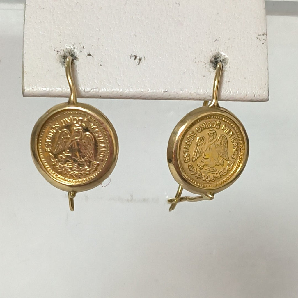 ARETES PAR ORO 10 K 1,60 GRMS (SEMINUEVO)
