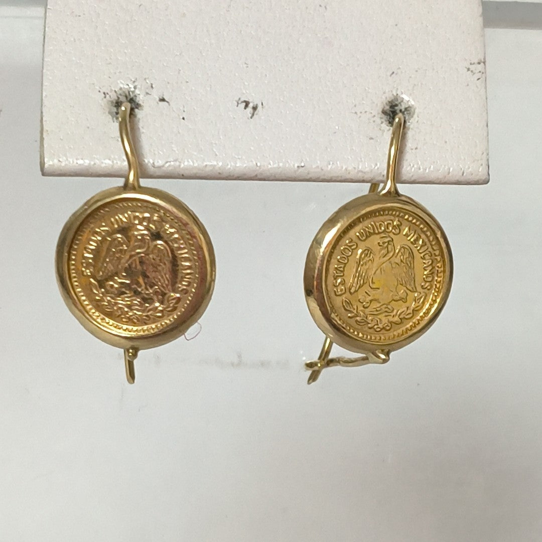 ARETES PAR ORO 10 K 1,60 GRMS (SEMINUEVO)