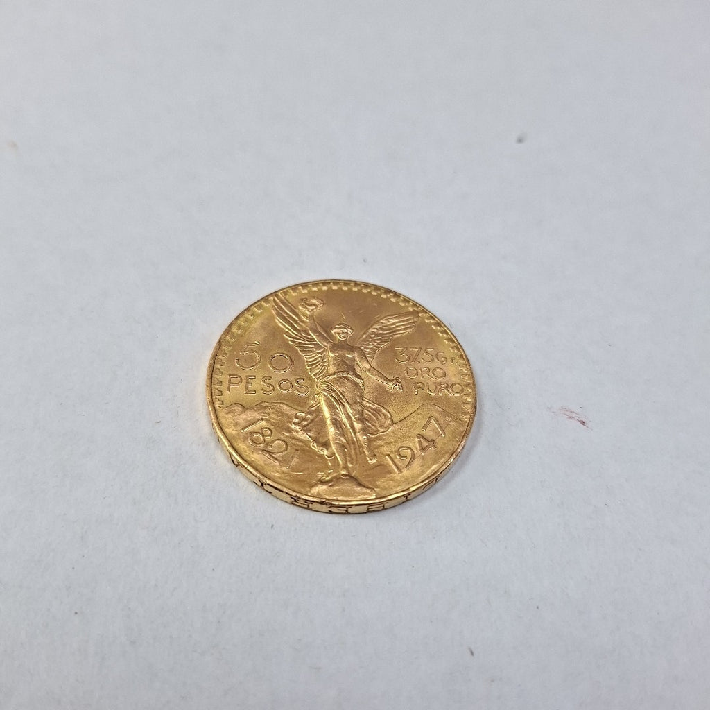 K1 41.6 GRMS 21 K IDENTIFICACIÓN MONEDA NOMINATIVA MONEDAS PESOS 50 PESO (SEMINUEVO)