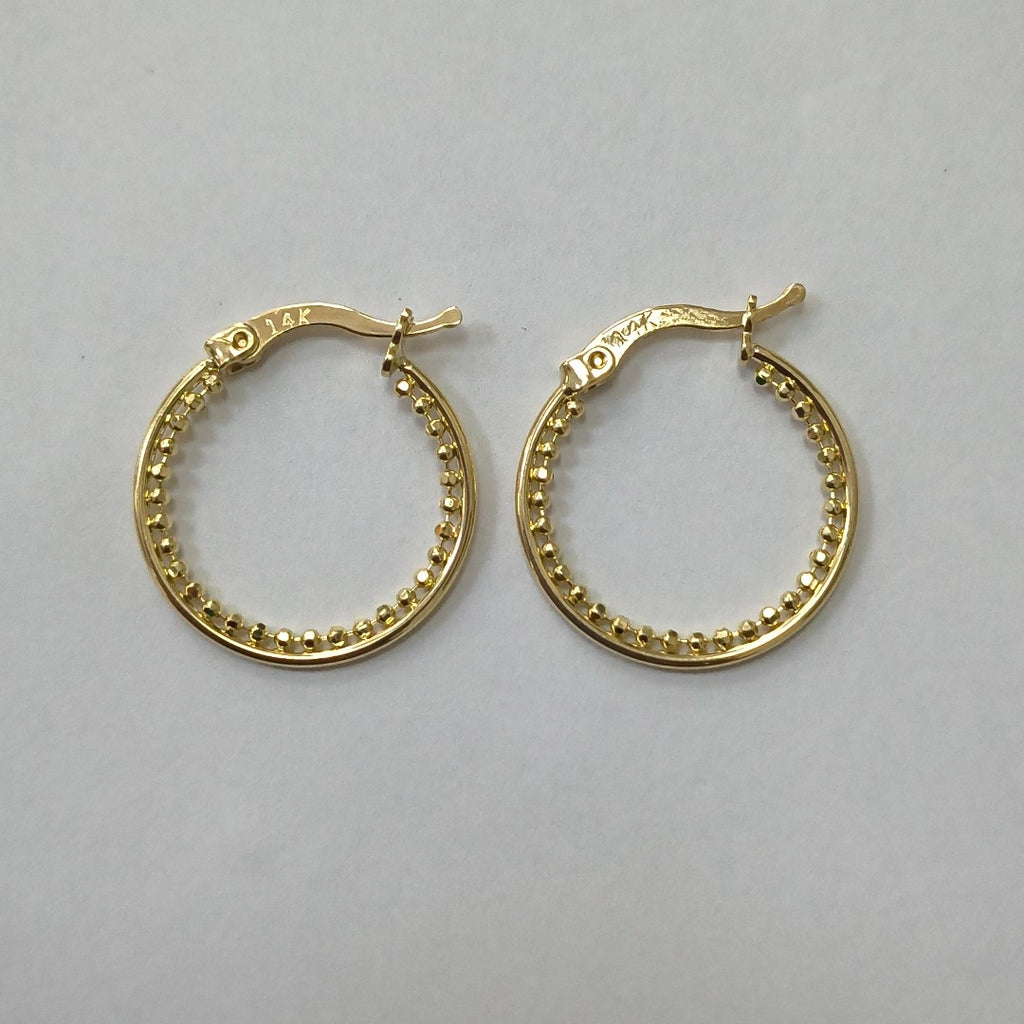 ARRACADAS ORO 14K 1.9 (NUEVO)