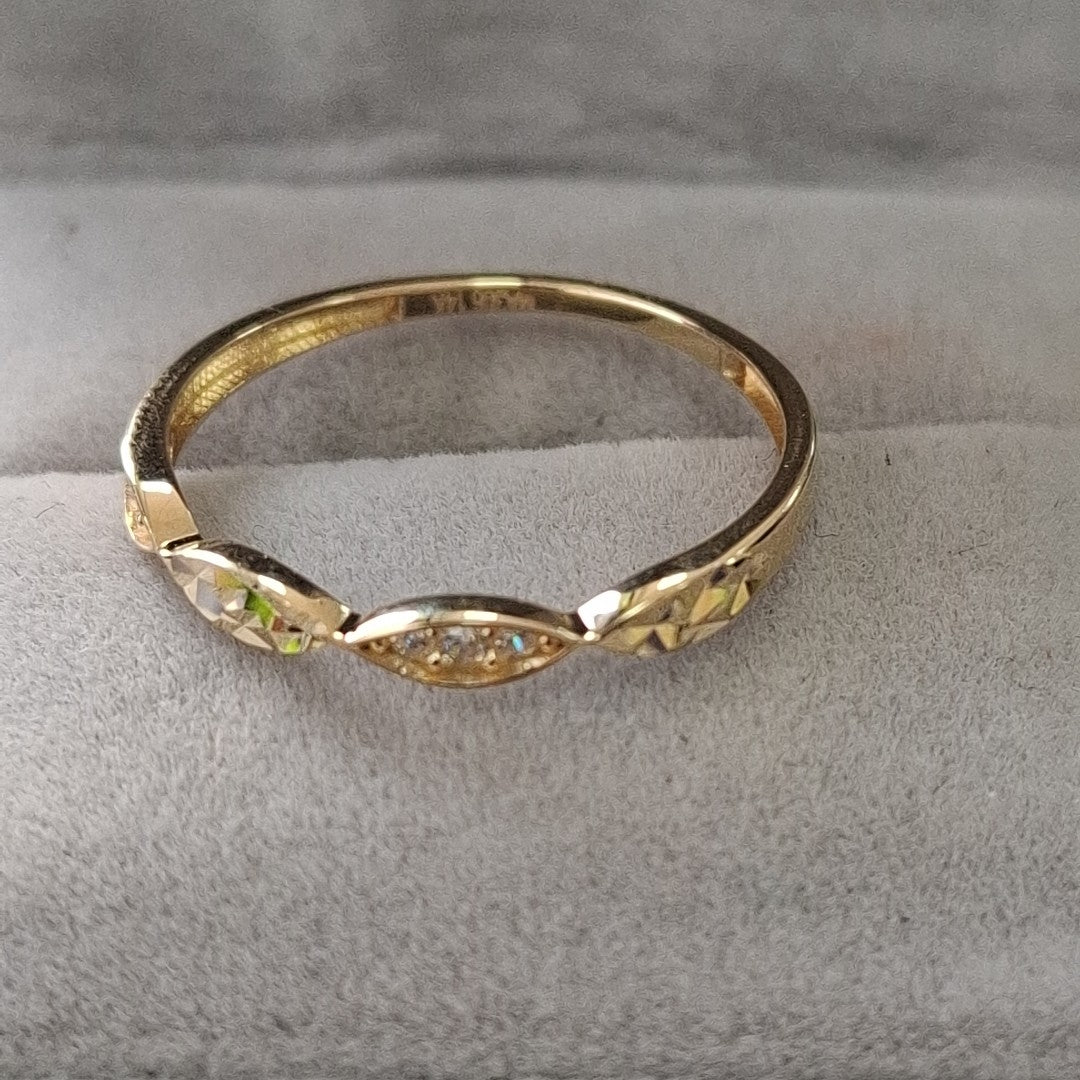 ANILLOS DAMA ORO 14K 0.8 (NUEVO)