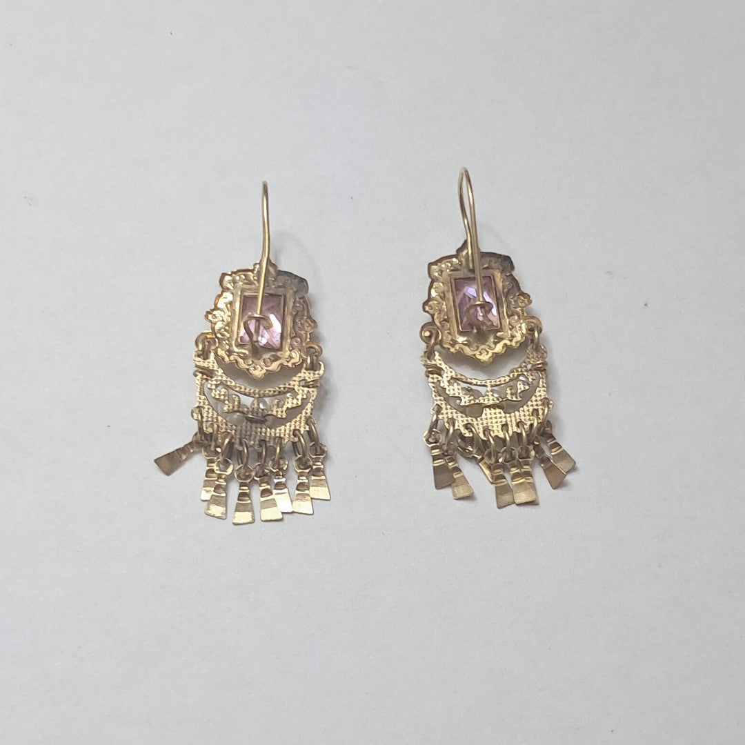 ARETES PAR ORO 10 K 3.6 GRMS (SEMINUEVO)