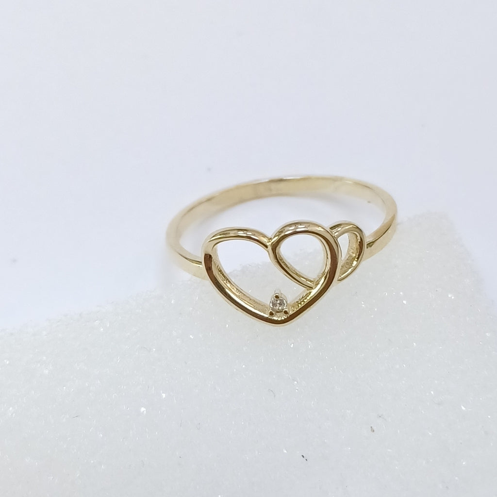 ANILLOS DAMA ORO 14K 2 (NUEVO)