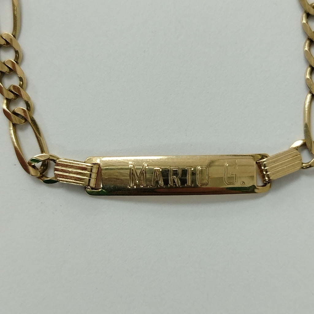 ESCLAVA ORO 14 K 3.8 GRMS (SEMINUEVO)
