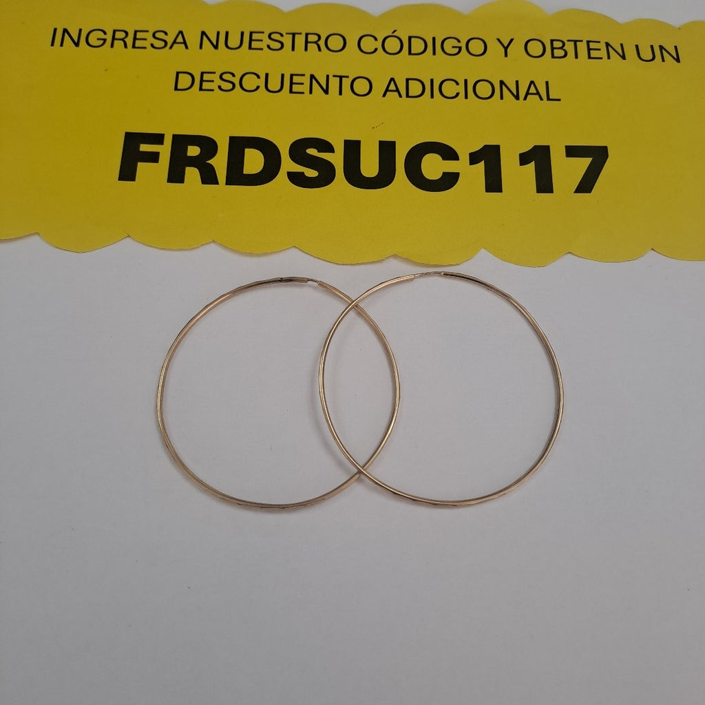 ARRACADAS PAR ORO 10 K 4.2 GRMS (SEMINUEVO)
