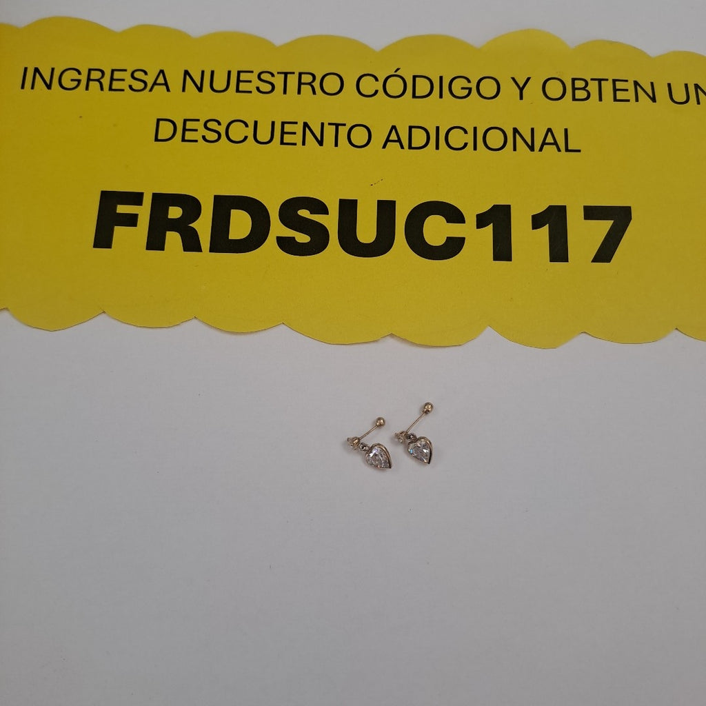 ARETES PAR ORO 10 K 0.9 GRMS (SEMINUEVO)