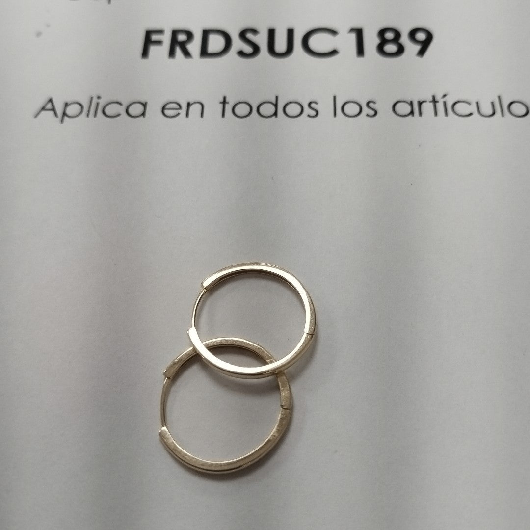 HUGGIES ORO 14K 1.4 (NUEVO)