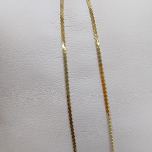CADENA ORO 14 K 1.4 GRMS (SEMINUEVO)