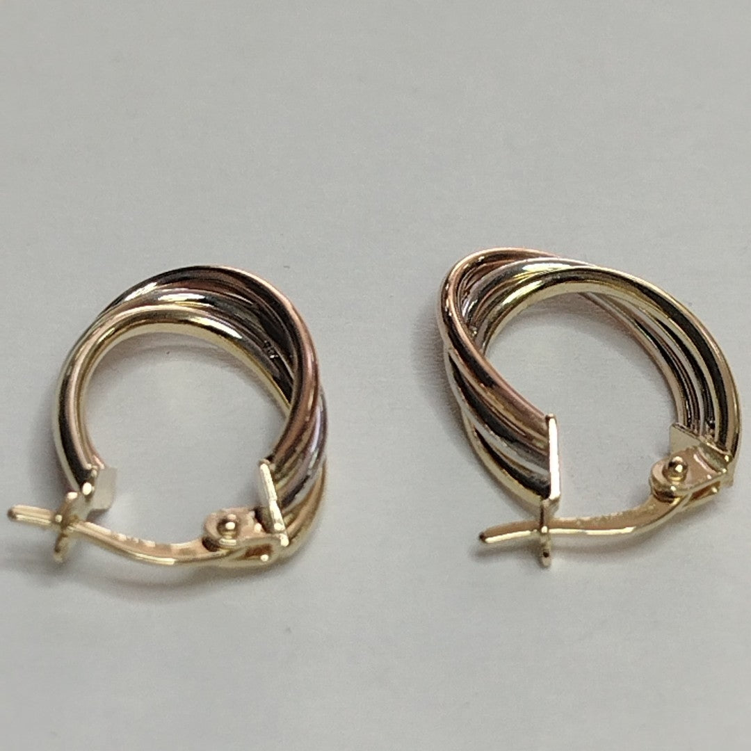 ARRACADAS ORO 14K 1.5 (NUEVO)
